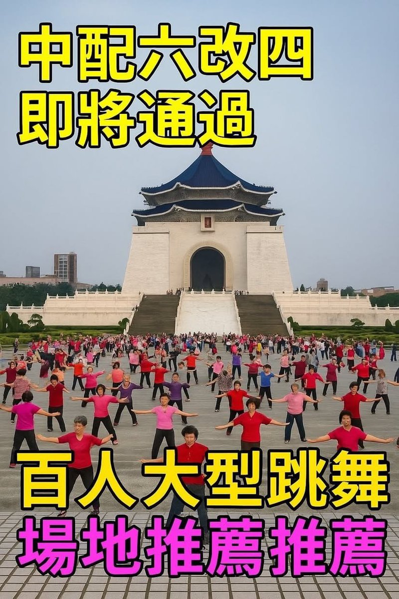 紅色大媽舞群來囉