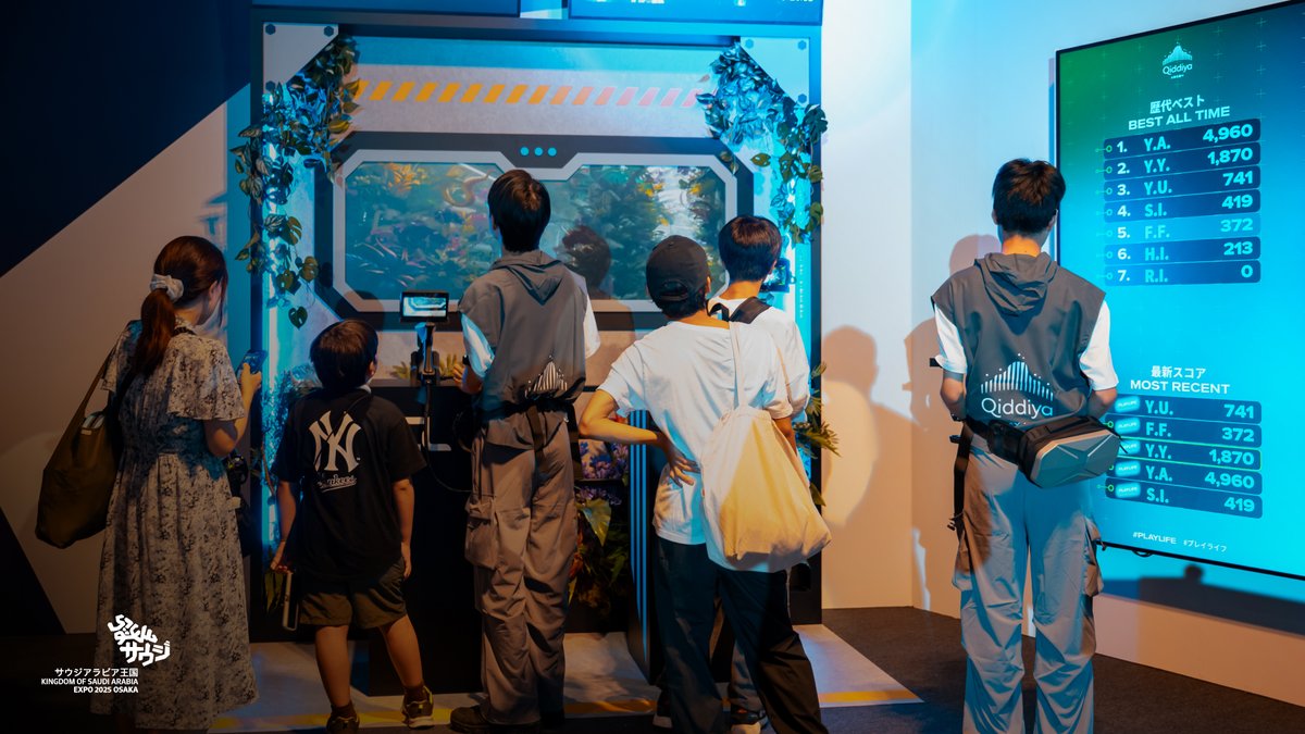 KSAexpo2025's tweet image. 熱気、興奮、そして純粋なアドレナリン全開🎮🔥
eスポーツ：ゲーム・オンで体験していただいてます。