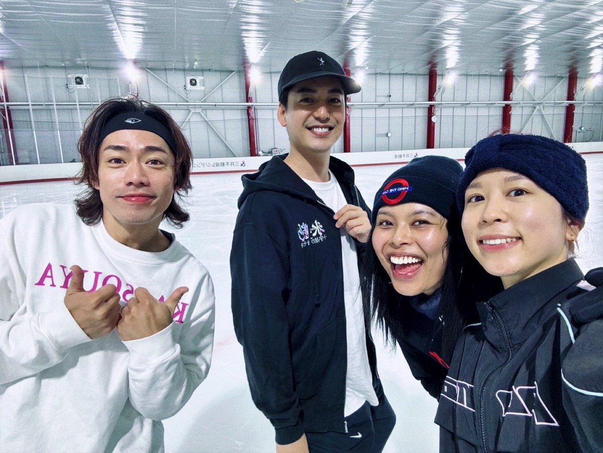 今年初滑りしてきました⛸️
楽しかったああああああああ
#高橋大輔 #エリアンナ #村元哉中