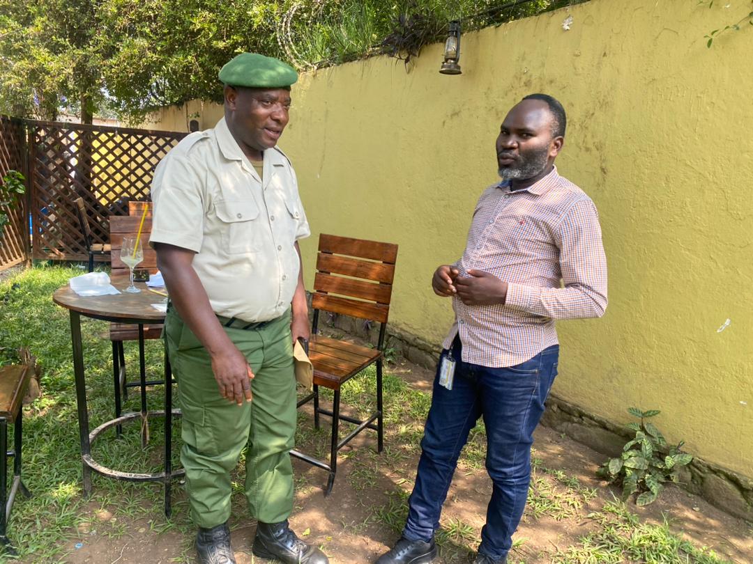 lafortunerdc's tweet photo. #Nord-Kivu : À #Beni, le député provincial #Kambale Kiviri Joatham a rencontré, ce mardi 30 juillet 2025, #Katembo Rodriguez, directeur adjoint de l’Institut Congolais pour la conservation de la Nature (#ICCN). https://t.co/jl273nraD3