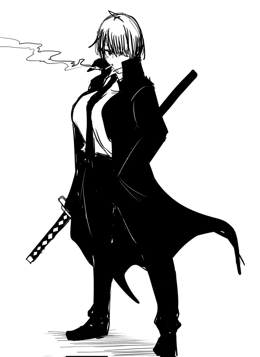 刀を持った女の子はいいゾ〜^^ 