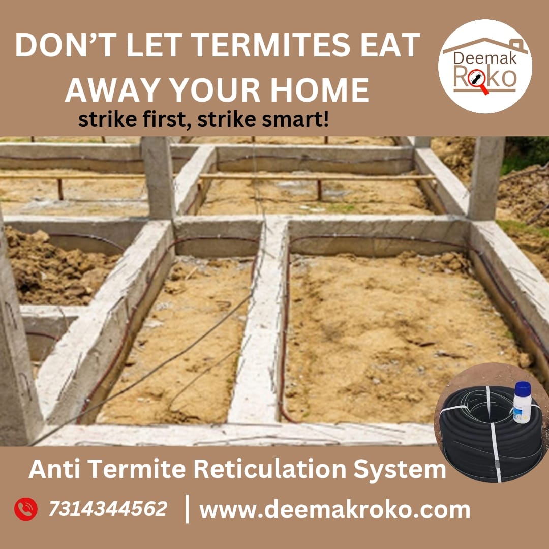DeemakRoko's tweet image. 🚨 Don’t let termites eat away your home before it’s even built!

🛡️ Long-lasting Protection
🏠 Ideal for New Constructions
🧪 Even Chemical Distribution
📞 Call: 7314344562
🌐 Visit: deemakroko.com

#TermiteControl #DeemakRoko #ConstructionProtection #AntiTermiteSystem