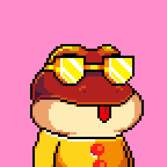 notice the toongue out in the upper range.  ribbit