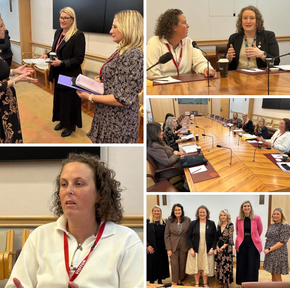 polley_helen's tweet photo. 26 weeks of paid parental leave will be life changing for women across Australia. Thank you to the @SDAunion for bringing women to Parliament to hear first hand how paid parental leave is working for them #PPL #auspol #politas @Deborah_ONeill https://t.co/3vLvXnlM5Z