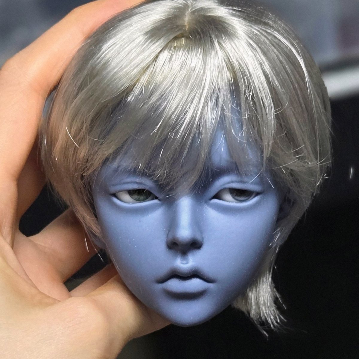 70 남아 호환 헤드 아벨Abel
아델이 좀 성숙해진다면..?! 하고 만들기 시작한 헤드에요☺️ 도톰한 콧대에 쳐진 눈이 아델과 조금 닮았나요?