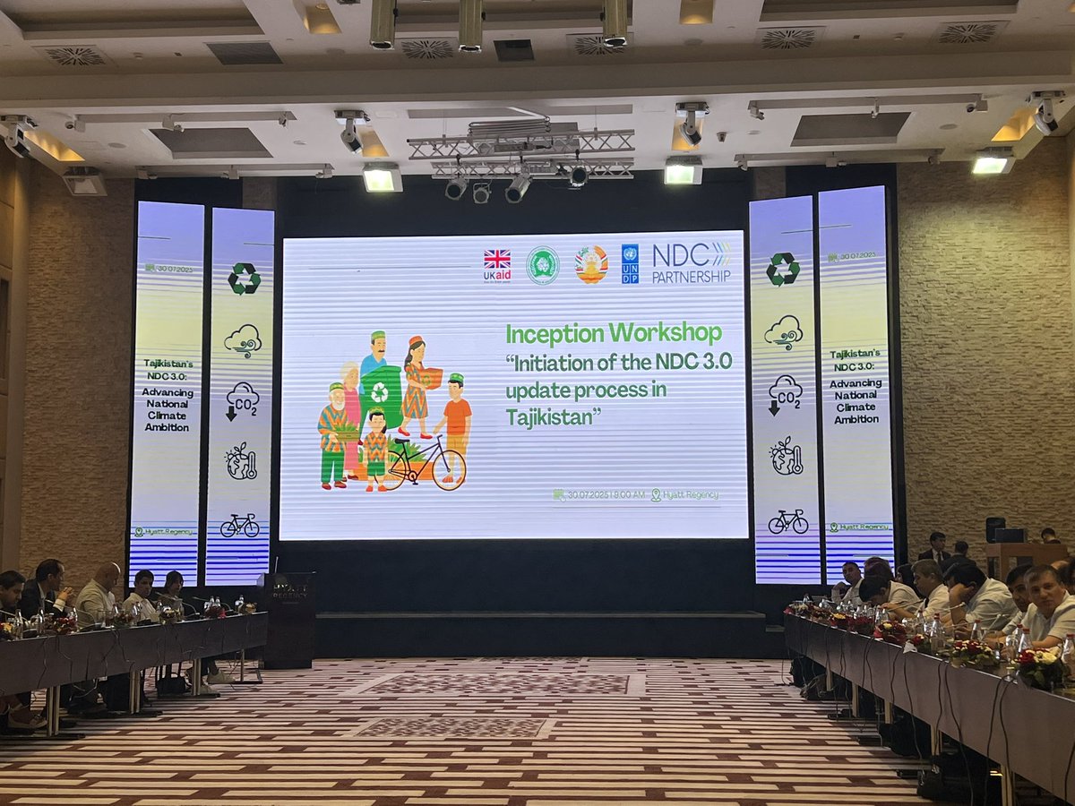 Sudipto Mukerjee (@sudiptomuk) on Twitter photo #HappeningNow Launch of the Updating Process of #NDC 3.0 for #Tajikistan. We have NO CHOICE BUT to be AMBITIOUS - ‘Weak Action Is Unwise’ <a href="/UNDP/">UN Development</a> <a href="/UNDPTJK/">UNDP Tajikistan</a> <a href="/UKinTajikistan/">UK in Tajikistan 🇬🇧🇹🇯</a> <a href="/HaoliangXu/">Haoliang Xu</a> <a href="/Ivana/">Ivana Vuckovic</a> #HappeningNow Launch of the Updating Process of #NDC 3.0 for #Tajikistan. We have NO CHOICE BUT to be AMBITIOUS - ‘Weak Action Is Unwise’ <a href="/UNDP/">UN Development</a> <a href="/UNDPTJK/">UNDP Tajikistan</a> <a href="/UKinTajikistan/">UK in Tajikistan 🇬🇧🇹🇯</a> <a href="/HaoliangXu/">Haoliang Xu</a> <a href="/Ivana/">Ivana Vuckovic</a>