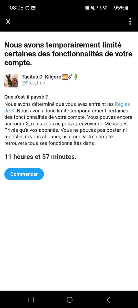 StevTrucReading's tweet photo. JE SUIS BANNI 12H SUR @STEV_TRUC CAR J'AI IMITÉ UN BOOMER REAC DE FACEBOOK POUR RIGOLER ????? https://t.co/NLv9hW9I0n