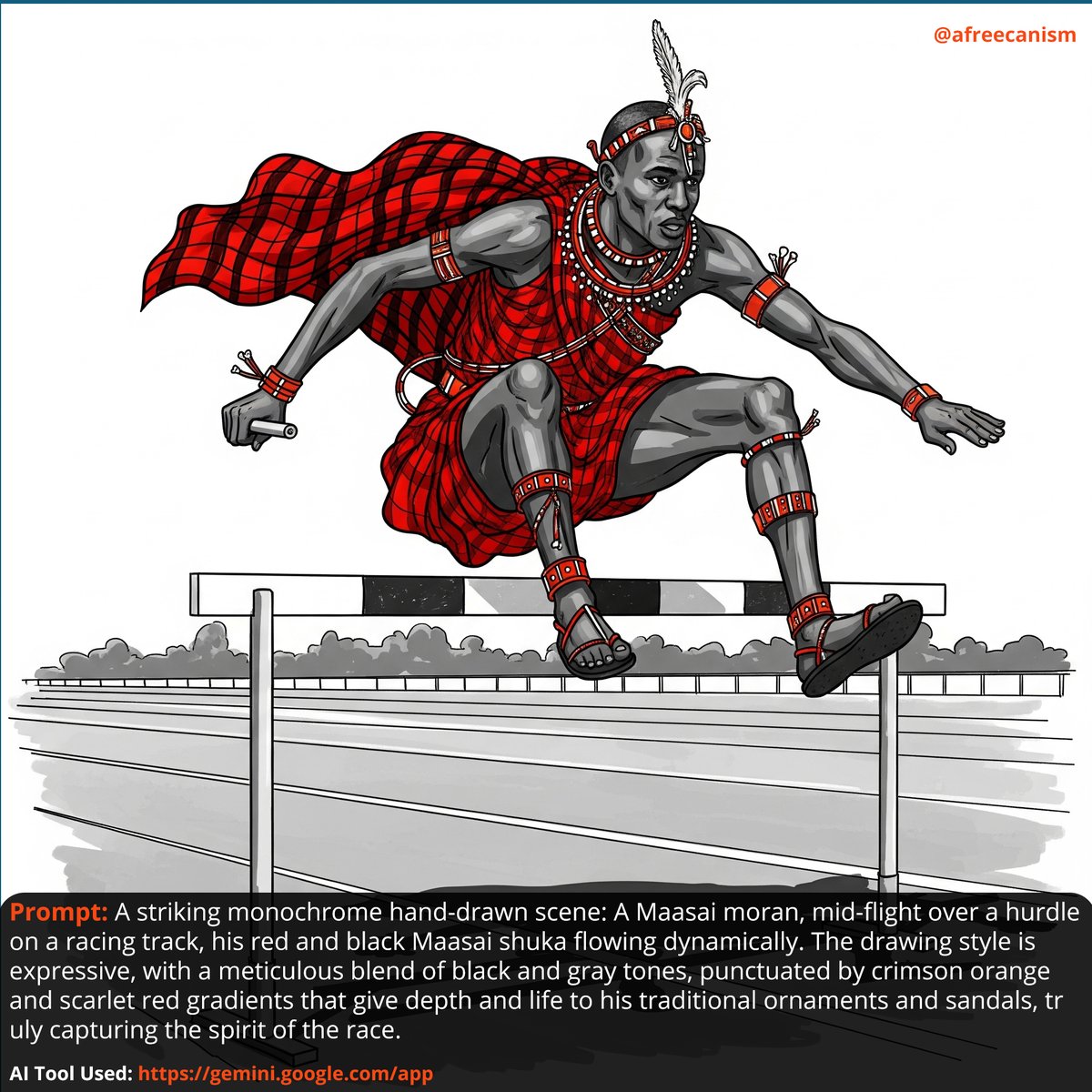 The Red Thread of Speed: Maasai Agility Unleashed

A.F.R.I.C.A