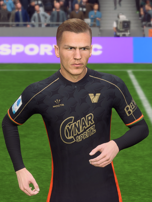 Gaetano Oristanio and Daniel Fila (Venezia) EAFC24,25    
** Need face request, can inbox me or comment on my post                            
All faces: buymeacoffee.com/hrfacemaker/ex…
You can become a member for only 6$ per month. You can get faces from FIFA22 FIFA 23 and EAFC 24,25