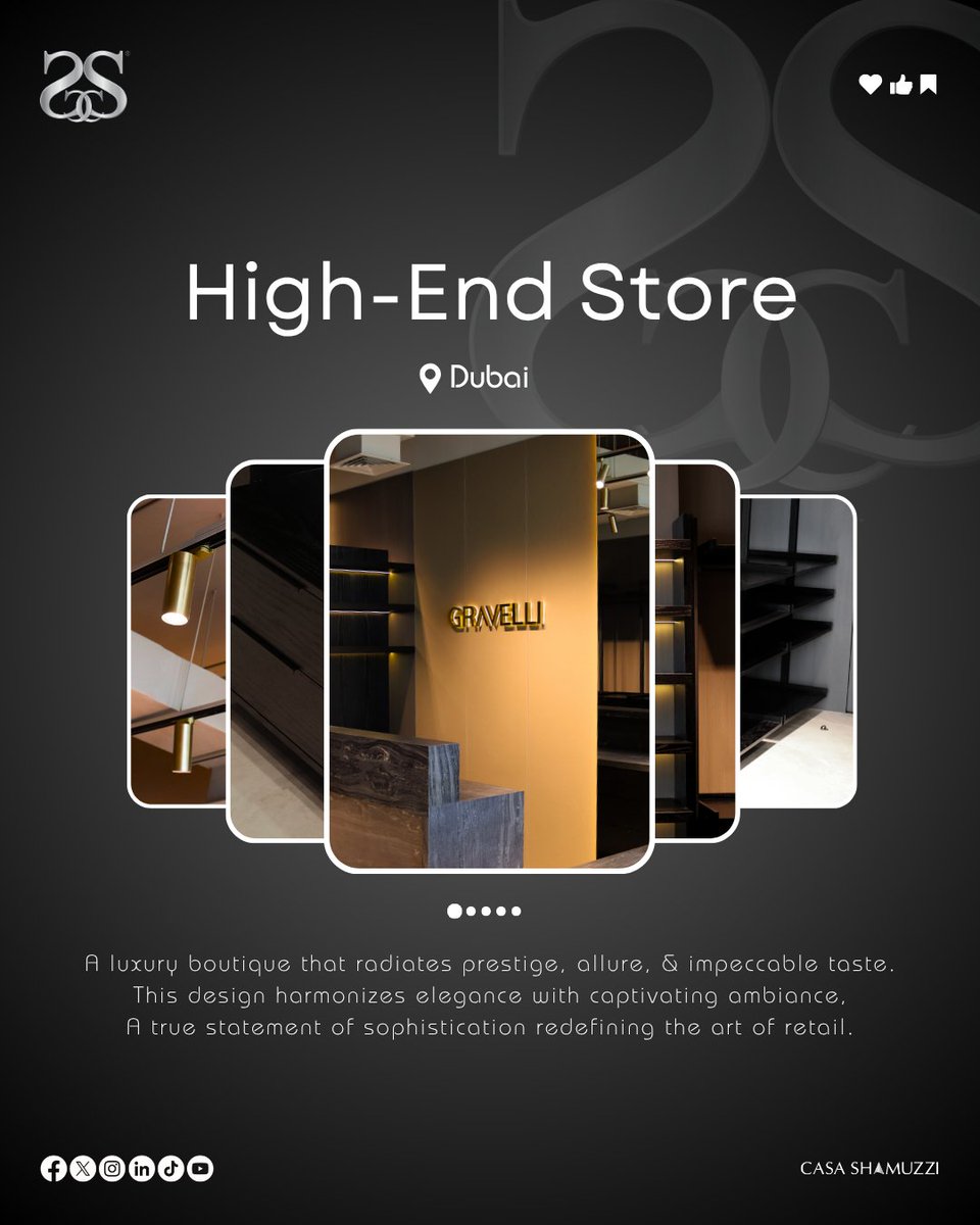 shamuzzi's tweet photo. 🛍 Luxury Redefined by Casa Shamuzzi ✨
A luxury store is more than a shop—it's an immersive world of elegance and unforgettable experiences.

💼 Transform your space today
📞 +971 52 823 1608
📧 info@shamuzzi.com
🌐 https://t.co/7GMc3LQcIl

#CasaShamuzzi #LuxuryShopDesign https://t.co/WdTkg66ga9
