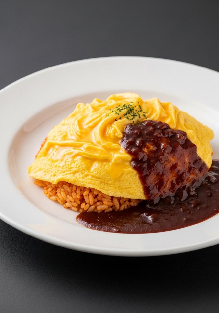 オムライス ニーナナオムライス🥚 喫茶店定番メニューのオムライス 27の