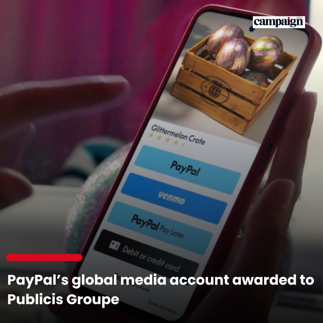 The move consolidates the media and creative under one agency group.

Read more at: campaignindia.in/article/paypal…