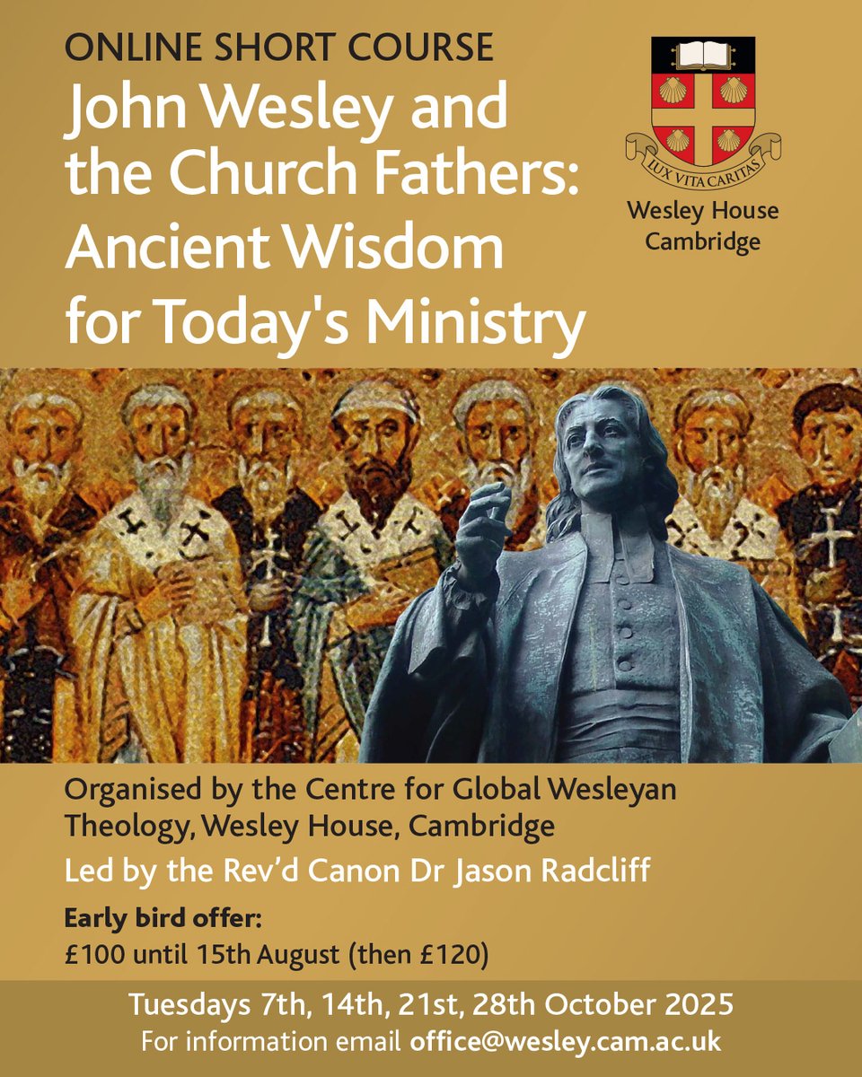 Book now for our next short course, running this October.

wesley.cam.ac.uk/.../short.../c…