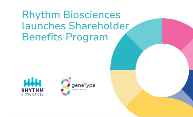 We're excited to launch our Shareholder Benefits Program, starting with access to our geneType™ Cancer panels. Future plans include ColoSTAT®, our blood-based CRC test (pending approvals).
🔗 rhythmbio.com
#healthtech #genomics #RHY #geneType
