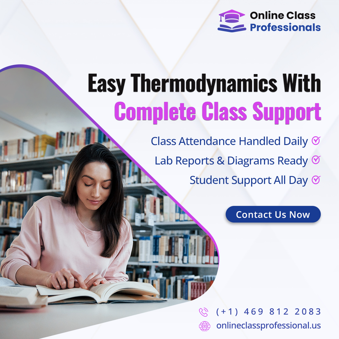 OnlineClas94966's tweet image. Thermodynamics class support made efficient with expert attendance, ready-to-use lab reports, and detailed diagrams. Full-day student assistance to keep your academic flow consistent and stress-free.
.
.
.
#thermodynamicshelp #engineeringsupport #labreportready
