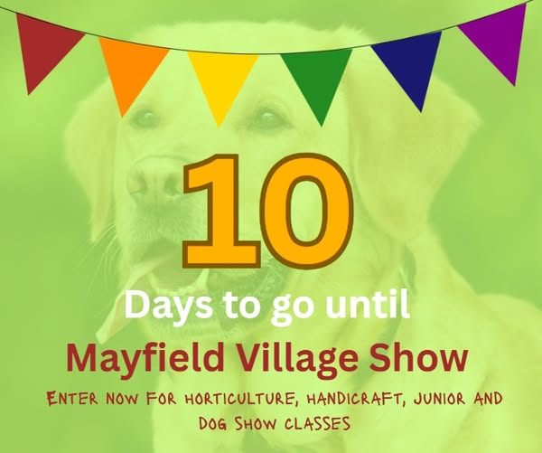 Download the schedule of classes from mramayfield.org.uk/media/2025/07/… - it's free to enter 🐶🦮🐩🌺📷🍅🥒🧸🍞🧁