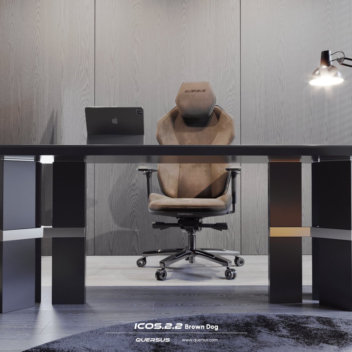 Voici la QUERSUS ICOS.2.2 – Brown Dog 🐾
La chaise idéale pour les amoureux des animaux qui veulent tout : confort, style et praticité.

Son tissu PFV ultra-doux est pensé pour vos compagnons à poils :
🐶 Résistant aux griffures
💧 Hydrophobe
🔥 Ignifuge

Côté ergonomie :
✅