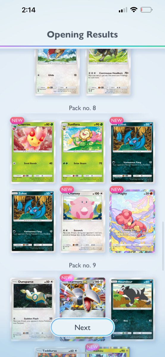 Uhhh… anyone ever open 6 cards in a pack before? LOL error pack in TCG Pocket!!