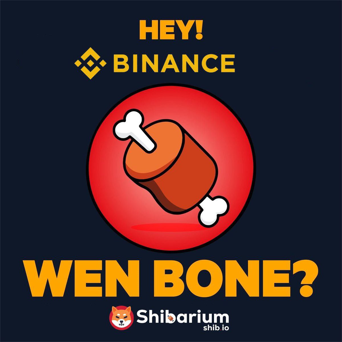 crypt_Influence's tweet photo. Day 93: Respectfully Request @binance to list #BONE $BONE  #crypto 🙏🏼

@binance
@Shibtoken
@shibababyshib
@LucieSHIB
@ShytoshiKusama
@BinanceUS
@ShibInformer
@cz_binance

#binance    #meme #altcoins #utilities #Shibarmy #Gasfee #shibarium #NFT  #dyor #shiba https://t.co/SUUYWRV1SG