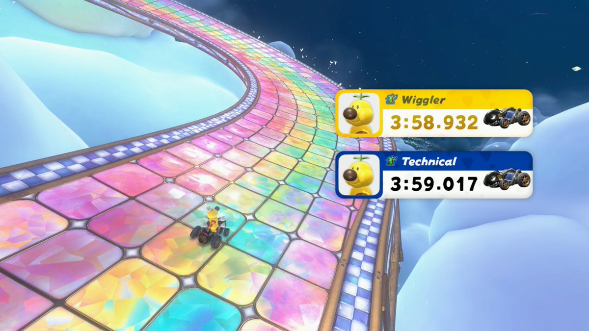 Wasn't gonna let a patch keep me from getting this. Thanks, Nintendo. #MKWorldWR