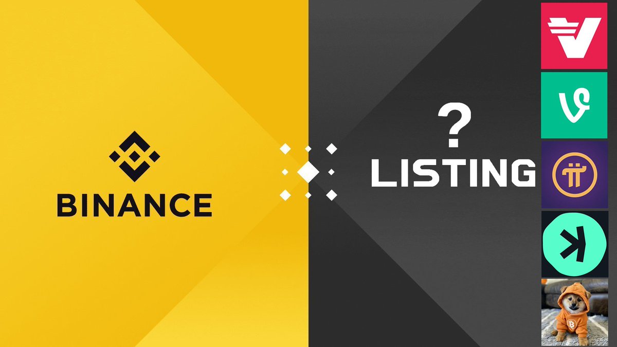 Like And RT if you want Binance to list:
1- $VRA 
2- $VINE 
3- $PI 
4- $KAS 
5- $DOG

did i forget something else?