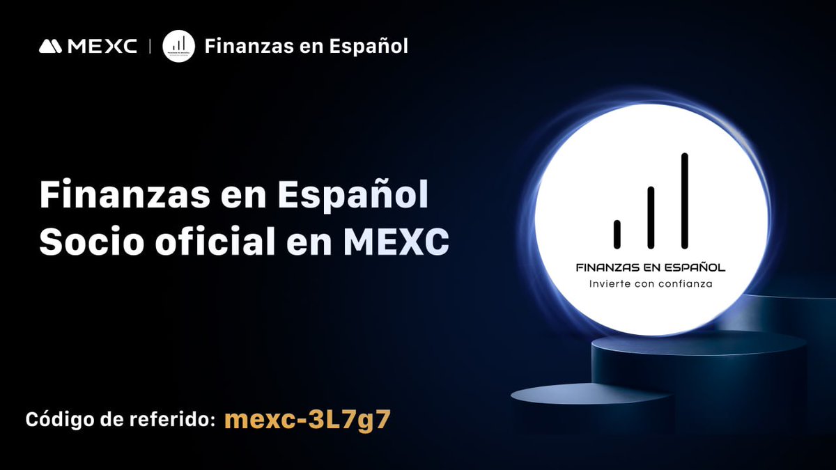 finanzasenesp's tweet photo. ¡Gran noticia para Finanzas en Español!

Hoy me hace mucha ilusión anunciar que @MEXCespanol se convierte en Partner Oficial de mi proyecto.

¿Por qué MEXC?
✅ Más de 40 millones de usuarios
✅ Presencia en 170+ países
✅ Top 7 de exchanges a nivel mundial
✅ Exchange con mayor liquidez global
✅ Comisiones más bajas del mercado
✅ Más de 3.000 tokens disponibles
✅ Sin necesidad de KYC
✅ Más de 200 airdrops diarios

🎁 Y hay regalo doble para ti:
1️⃣ Regístrate con mi enlace y deposita 100 $, recibirás 20 $ en futuros.
2️⃣ Además, avísame después de registrarte y te enviaré 5 USDT directos a tu cuenta.

MEXC es una plataforma que combina seguridad, variedad y las mejores condiciones del mercado. Ahora, además, se une a Finanzas en Español para seguir creciendo juntos🚀

👉 Regístrate aquí y consigue tus recompensas: https://t.co/FQ4PE1MY5P

Mil gracias de antemano por el apoyo a todos 🙏

#Criptomonedas #Inversión #FinanzasPersonales #Crypto #MEXC