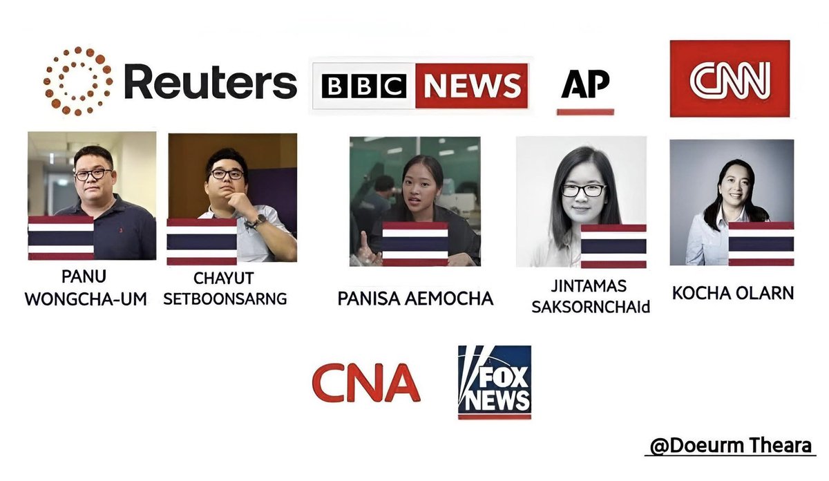 As a journalist, please respect your profession as a human being.

#ExposeThailandLies 
#TruthForCambodia