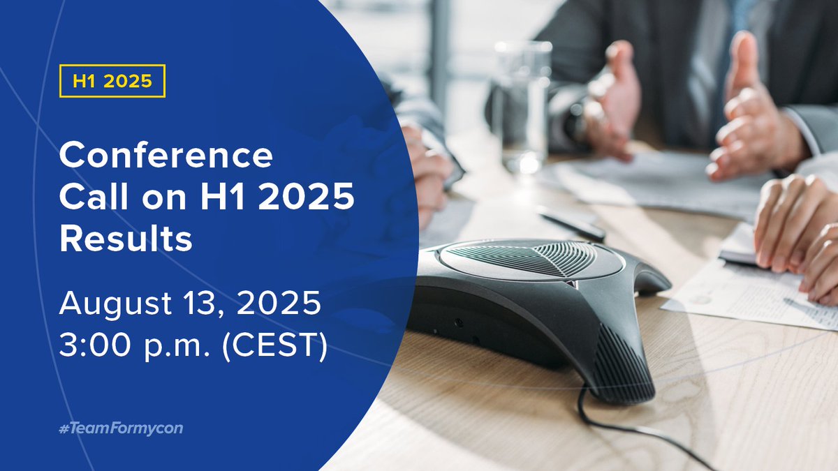 Formycon tweet media