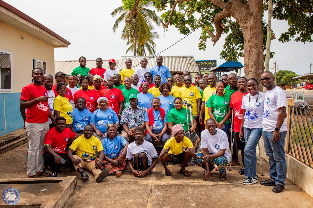 CanoeGear's tweet photo. The workshop brought together fishers from Keta, Denu, Adina, Anloga, and Ada Foah to dialogue on the challenges surrounding the dissemination &amp; uptake of marine weather info in the face of recurring accidents and loss of life along Ghana’s coastline 

https://t.co/jQjgrtM7u0 https://t.co/5bTsLGL1em