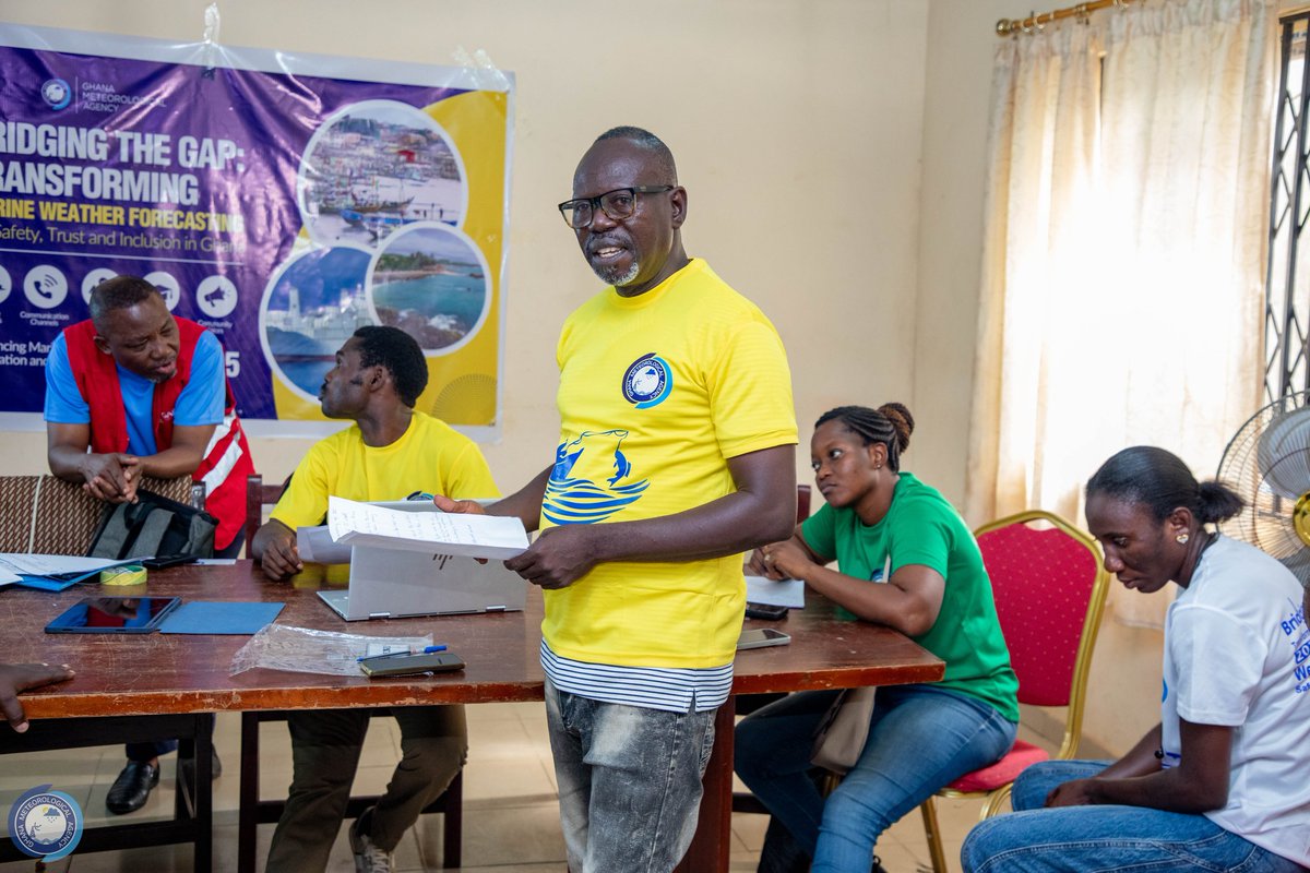 CanoeGear's tweet photo. The workshop brought together fishers from Keta, Denu, Adina, Anloga, and Ada Foah to dialogue on the challenges surrounding the dissemination &amp; uptake of marine weather info in the face of recurring accidents and loss of life along Ghana’s coastline 

https://t.co/jQjgrtM7u0 https://t.co/5bTsLGL1em
