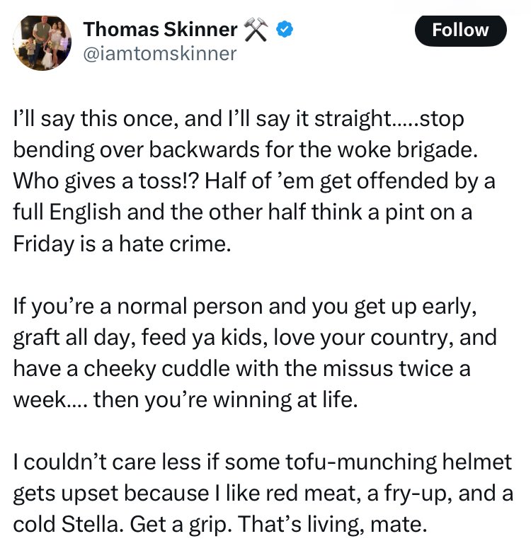 The ability of some British people to get absolutely furious at people they’ve mostly imagined in their heads is completely unparalleled. This is what desperation for a gig with GB News and/or a regular ghostwritten column in The Sun does to a mfer.