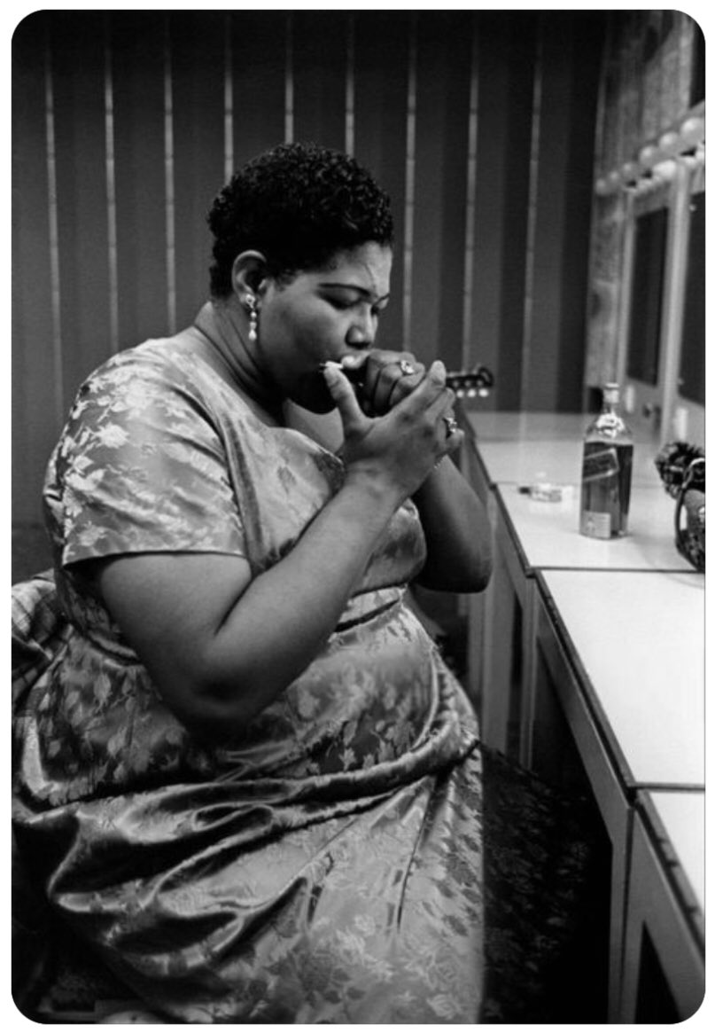 Big Momma Thornton warming up on Harmonica.

Willie Mae "Big Mama" Thornton (December 11, 1926 – July 25, 1984)