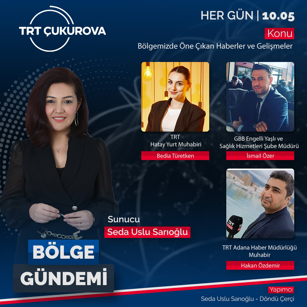 Günaydın, Bölge Gündemi başlıyor…

Canlı Yayın ⤵️

🌐radyo.trt.net.tr
🎧trtdinle.com