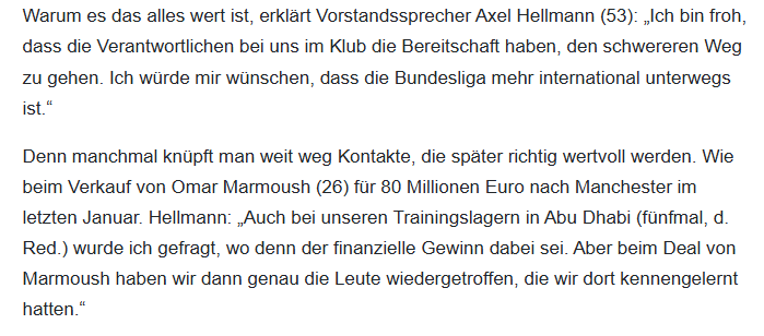 AdlerNews's tweet image. Der @Eintracht-Vorstandssprecher @Hellmann1899 bei der @BILD_Eintracht mit interessanten Aussagen zum Trainingslager in den USA &amp;amp; vergangenen Trainingslagern in Abu Dhabi mit Bezug auf den #Marmoush-Transfer im Winter zu @ManCity. 👀

#AdlerNews | #Eintracht | #SGE 🦅