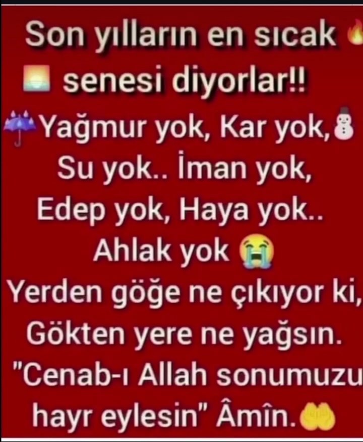 Rabbim yardımcımız olsun inşallah