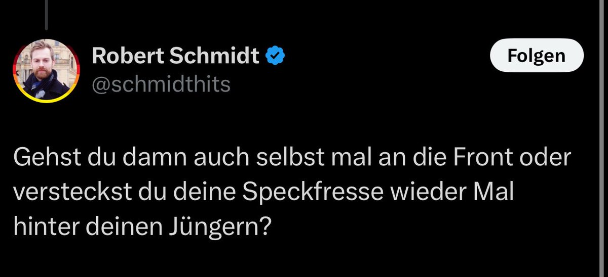 Ich glaube, er ist neidisch, weil er keine „Jünger“ hat. 

Er meint übrigens euch 👀