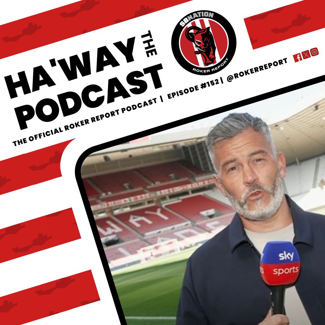 RokerReport's tweet image. 𝗛𝗔𝗪𝗔𝗬 𝗧𝗛𝗘 𝗣𝗢𝗗𝗖𝗔𝗦𝗧 | 𝗞𝗘𝗜𝗧𝗛 𝗗𝗢𝗪𝗡𝗜𝗘

Sky Sports reporter &amp;amp; transfer guru @SkySports_Keith joins us to chat about a busy summer for Sunderland so far!

APPLE: tinyurl.com/3ws43yma
SPOTIFY: tinyurl.com/56u39c4x

Linktr.ee/RokerReport | #SAFC ❤️🤍