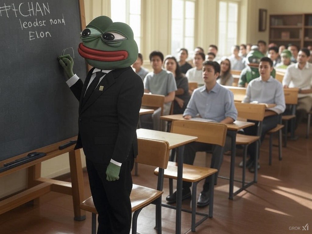 dohmen_h28126's tweet image. Oh yes… the father if all memes is the og king…@4chantokenio #4chan #4ChanArmy