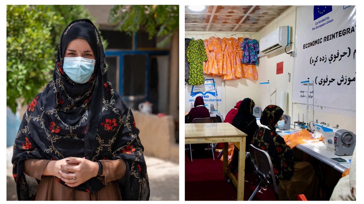 Dr. Tajudeen Oyewale (@tajudeenoyewale) on Twitter photo After returning from Pakistan, 15-year-old Salma had few options to support her family.
Today, she’s building a brighter future through a vocational training programme supported by <a href="/EUinAfghanistan/">EUinAfghanistan</a> & <a href="/UNICEFAfg/">UNICEF Afghanistan</a>, empowering thousands of girls with skills and hope. After returning from Pakistan, 15-year-old Salma had few options to support her family.
Today, she’s building a brighter future through a vocational training programme supported by <a href="/EUinAfghanistan/">EUinAfghanistan</a> & <a href="/UNICEFAfg/">UNICEF Afghanistan</a>, empowering thousands of girls with skills and hope.