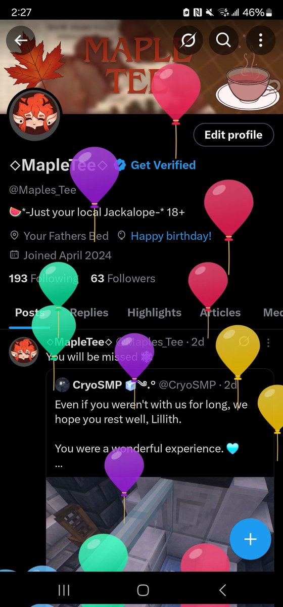 Wra1th3d's tweet image. Wow 🎂🥳