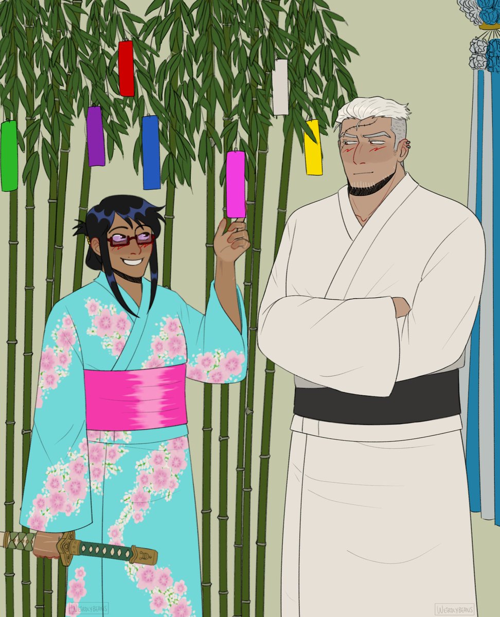 weirdlybeans's tweet photo. Day 6: Tanabata
#OPMarinesWeek https://t.co/uzw7oZwPZN