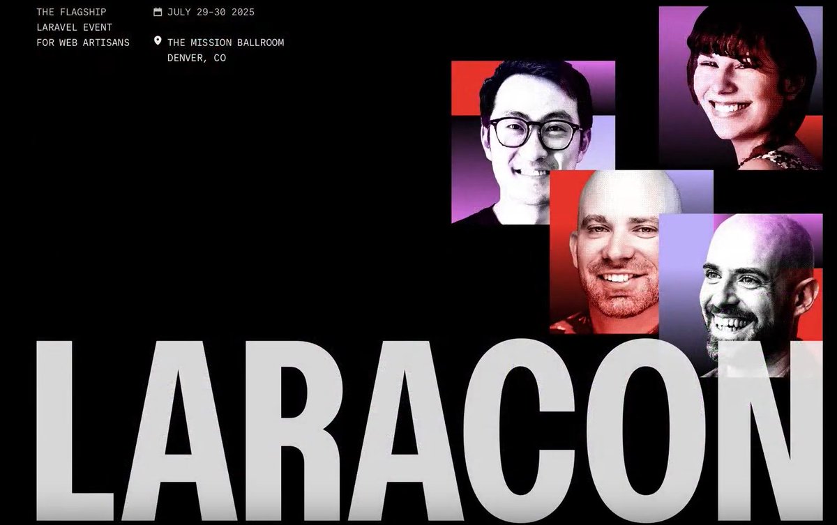 laravel_updates's tweet image. Highlighting key updates from the Laracon 2025 keynote 🧵
@LaraconUS @taylorotwell #Laravel #Laracon #LaraconUS