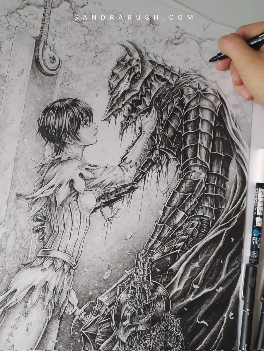 daily_berserk's tweet photo. #BERSERK #ベルセルク 

Artist:@Sandra_S_Rush https://t.co/T0VGSWQV1F