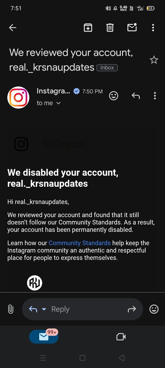 My Instagram account got banned permanently for the second time 💔. Can anyone help recover it ?
My guy <a href="/beef_provider1/">BEEF PROVIDER</a> tried a lot.
