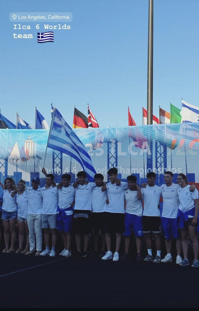 VmgShop's tweet photo. 2025 ILCA 6 Youth World Championships
Go Team Hellas!!!🇬🇷🙏⛵️
#ilca6 #ilca #nautivela #nautivelasailors #nautivelasailing #vmgteam #vmgshop #ilca6youthworldchampionship https://t.co/G8vNNYxY0l