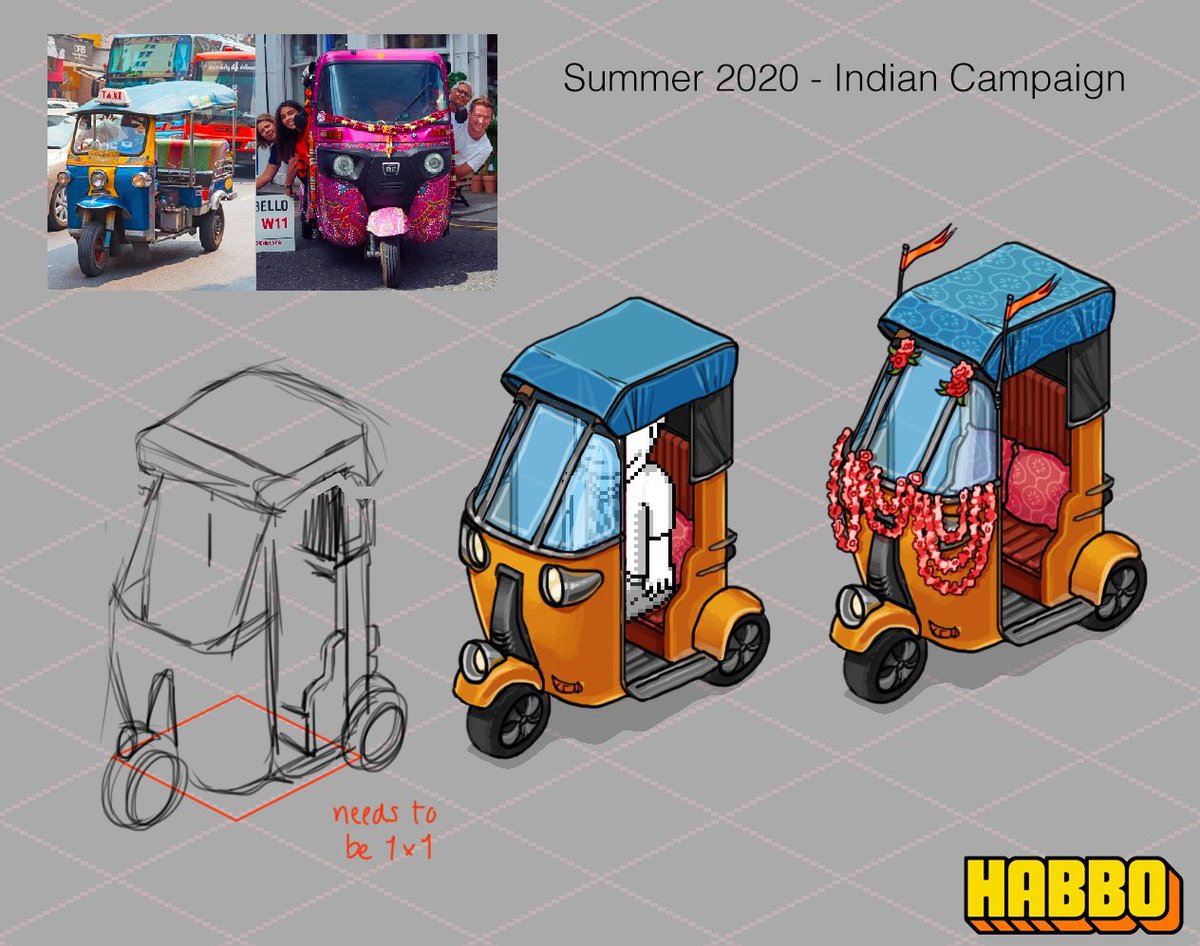 You all seemed interested in the unreleased furni sketches so here’s all of the ones I have, pls release 👀 <a href="/Habbo/">Habbo</a>