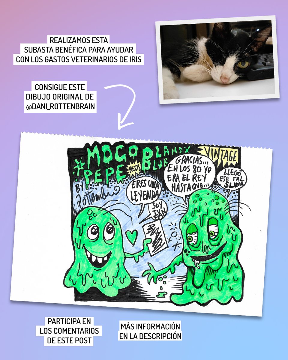 danirottenbrain's tweet image. Últimas horas para pujar: instagram.com/underbrain/