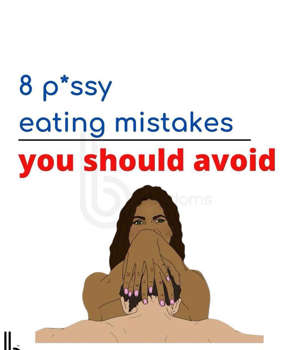 onlyCFrancisco's tweet image. 8 mistakes y’all make while eating pvv$$yyyy

Check thread! 😎👇🏼