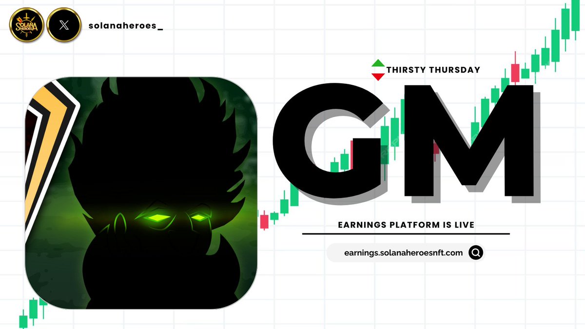 GM, Heroes and we are still minting!🦸‍♂️
If your DEAD NFT isn’t stacking $HERO… what is it even doing?

One mint. Lifetime yield.

✅ HERO MINT (NEW BOUNTY): mint.solanaheroesnft.com 
✅ EARNINGS PLATFORM: earnings.solanaheroesnft.com