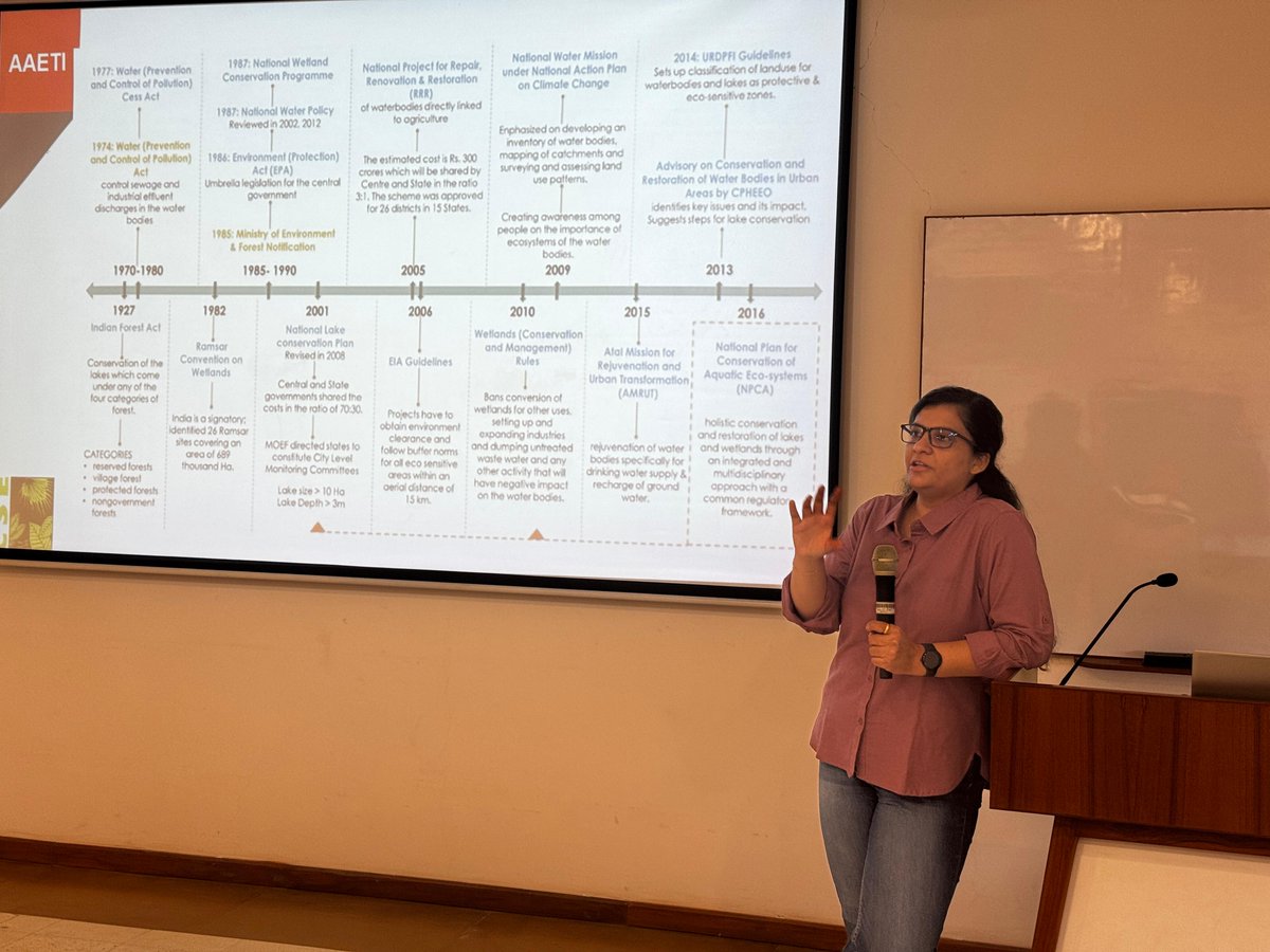 "Effective groundwater management often requires a holistic approach, considering the specific hydrogeological, environmental, and socio-economic conditions of the region" emphasised Praveen Kumar, Central Ground Water Board (<a href="/CGWB_CHQ/">Central Ground Water Board</a>)  on Day 1 of training programme on lakes